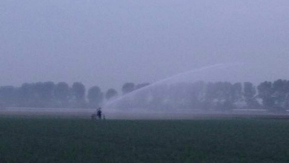 Ook in de omgeving van Dordrecht is het droog. ‘De plantuien een slokje water geven vannacht’, zegt Joost van der Eijk.