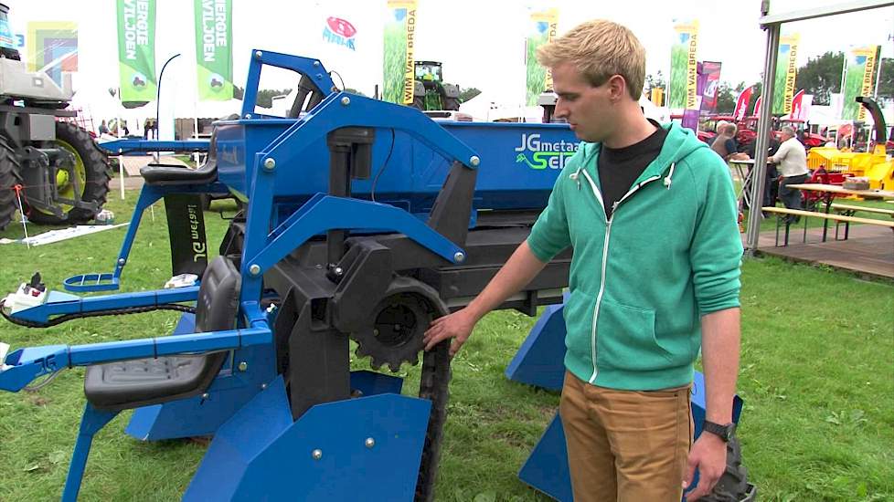 Stille elektrische selectiewagen van JG Metaal - ATH 2014