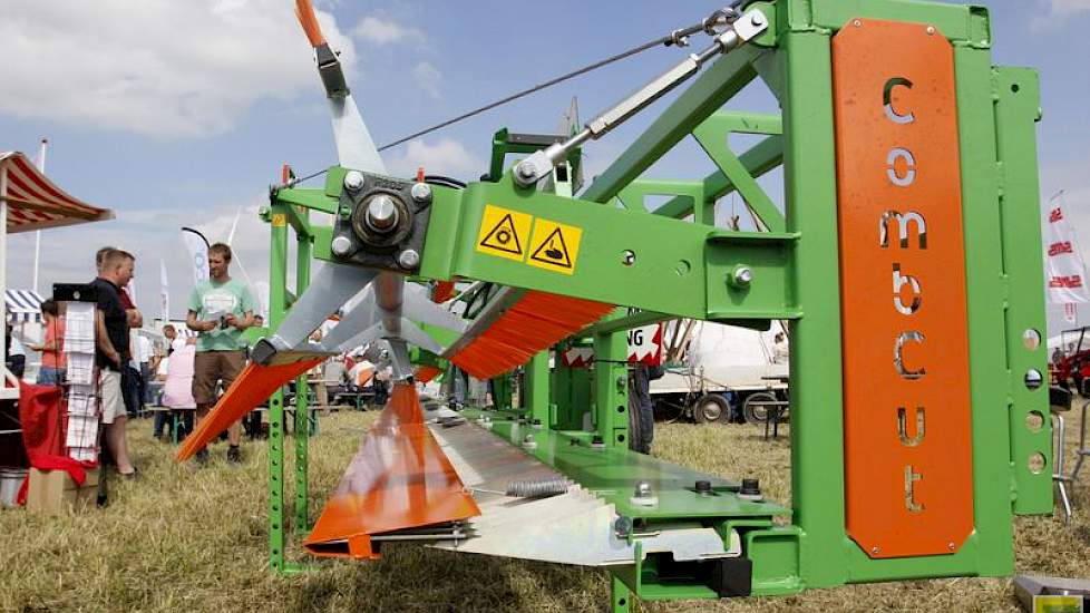 Heerema verkocht elf of twaalf CombCuts. De machine komt uit Zweden.