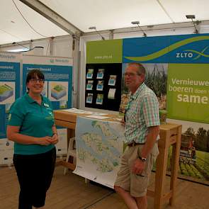 Standsorganisatie ZLTO had een stand in de tent.