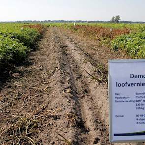 De demo geeft inzicht in de werking van de middelen.