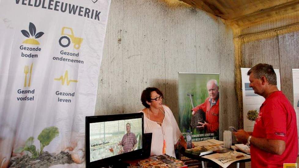 Veldleeuwerik stond op de minibeurs.