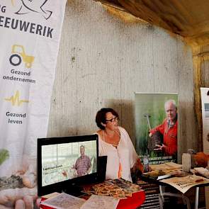 Veldleeuwerik stond op de minibeurs.