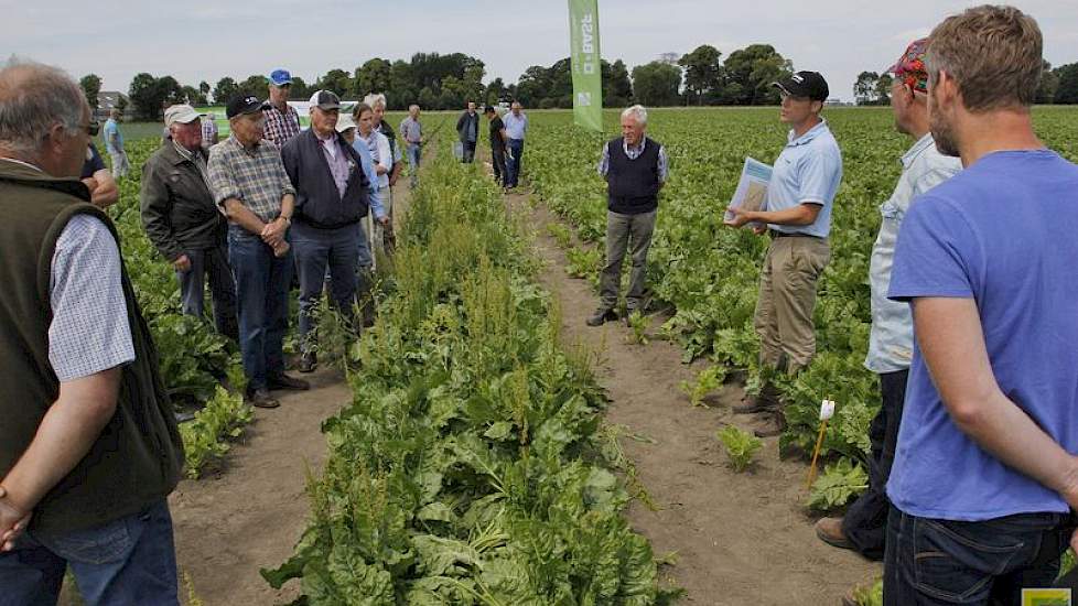 Dit jaar was de etiketdosis bij het bestrijden van onkruid in bieten noodzakelijk zegt Michiel Boswijk van BASF. Het onkruid was sterker afgehard dan anders.