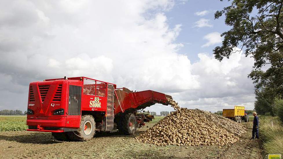 De bunker heeft een capaciteit van 16 ton.