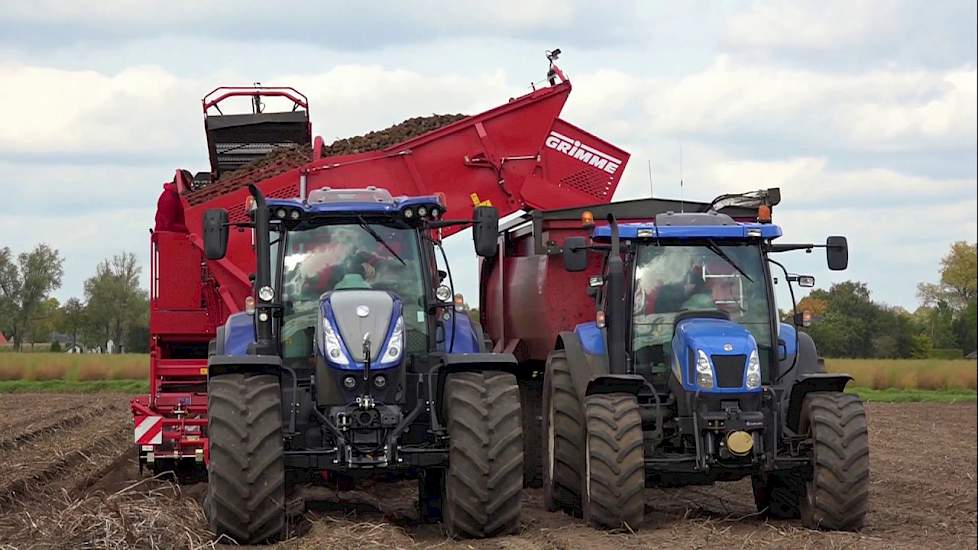 Potato Harvest | Kartoffelernte BLUE POWER | GRIMME | KRAMPE