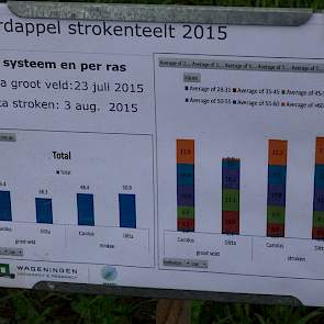 De resultaten van de strokenteelt geven een duidelijk beeld.