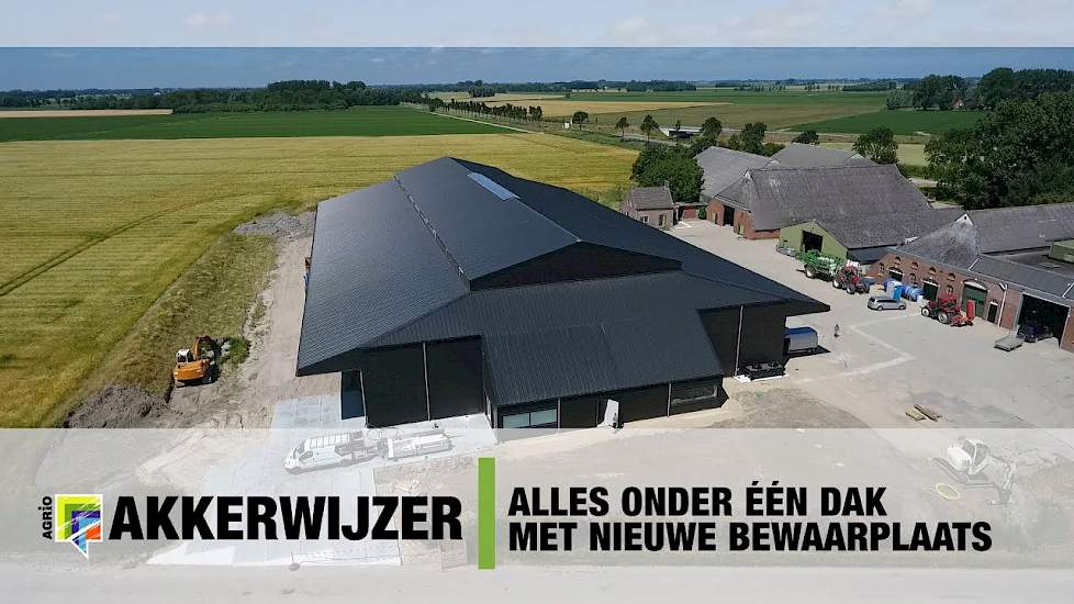 Alles onder één dak met nieuwe bewaarplaats