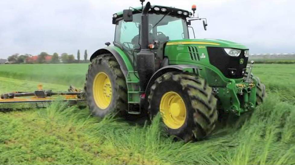 Demo groenbemesters verkleinen en inwerken