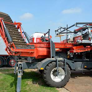 Dewulf  presenteerde tijdens de Aardappeldemodag zijn nieuwe overlaadcombi Field Loader 240. Deze stand-alone machine staat volgens de fabrikant voor een hoge reinigingscapaciteit in combinatie met gebruiksgemak en productvriendelijkheid. Kippers kunnen h