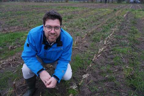 Sander Uwland: ,,Komend seizoen zetten we vol in op de combinatie 2,0 l/ha Laudis en 0,5 l/ha Monsoon Active, aangevuld met Frontier® voor wat extra bodemwerking. Hiermee kan elke maïsteler of loonwerker uit de voeten, met de zekerheid dat de maïs ook éch