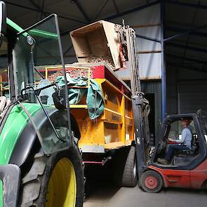 Minkhorst teelt in totaal 260 hectare aardappelen, waarvan de pootgoedteelt de belangrijkste tak is.