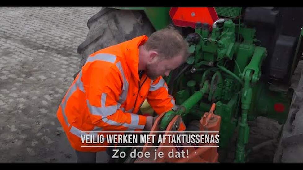 Veilig werken met de aftaktussenas, zo doe je dat!