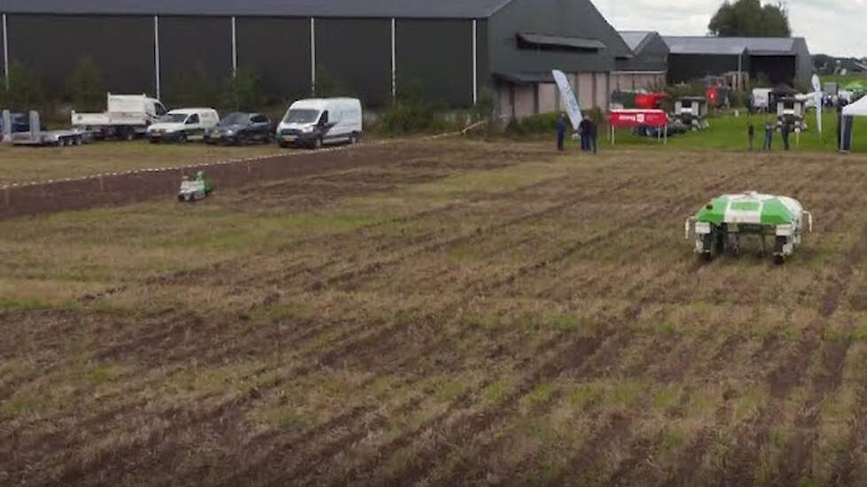 Abemec toont veldrobots voor onkruidbestrijding  | Nationale Proeftuin Precisielandbouw