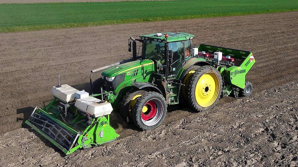 Aardappels poten | Planting potatoes | Kartoffeln pflanzen | AVR Ceres 440 | NEW | John Deere 6155R