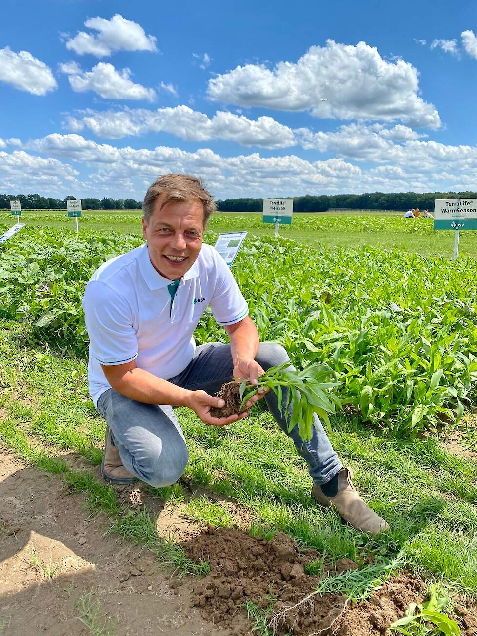 Jan-Hendrik Schulz van DSV Duitsland - expert op het gebied van groenbemesters