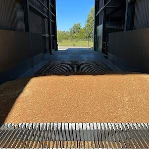 De grotere akkerbouwers in Letland beschikken veelal over eigen silo’s. Ook Noordam slaat de graanoogst op eigen bedrijf op. De kleinere boeren brengen hun graan naar een coöperatie waar het in het depot wordt opgeslagen.