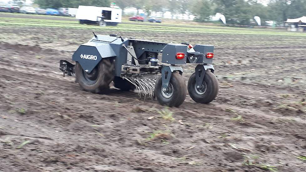 De Aigro Up in actie op de Demodag Robotisering op 13 oktober 2022.