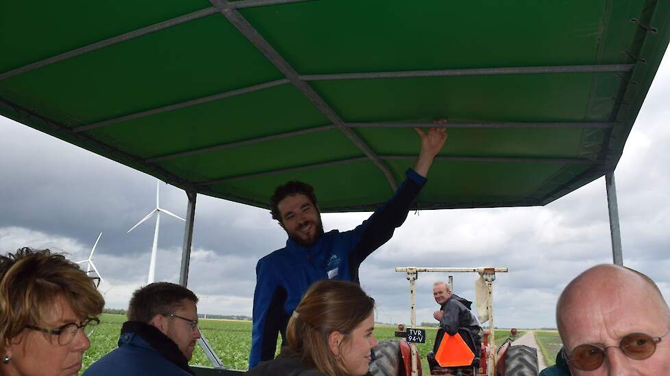 Rondleiding langs strokenteelt en agroforestry in Lelystad