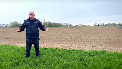 Johan Aarnoudse vertelt over het leggen van druppelslangen