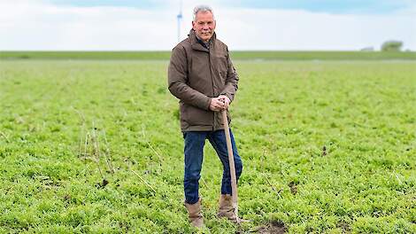 Harald Simmelink volgt vier principes voor gezonde bodem