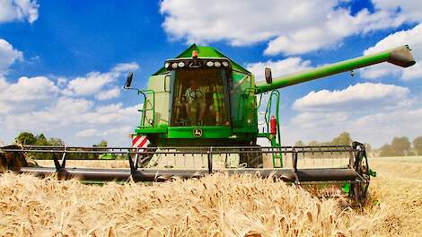 Graancomplex in de greep van het weer