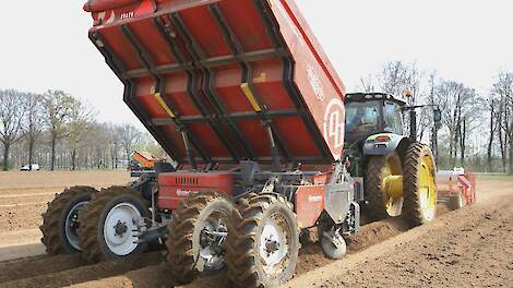 Deze maand eindelijk alle aardappelen geplant dankzij weersverbetering