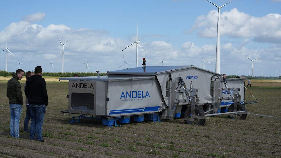 Een andere techniek van Andela: de Solar Weeder