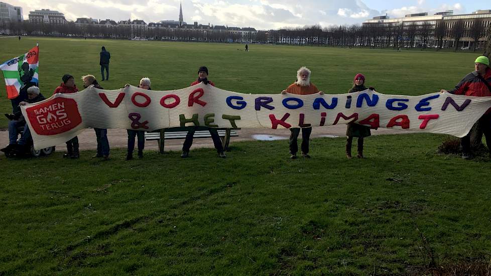 actievoerende boeren uit Groningen