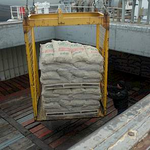 Algerije krijgt de aardappelen aangeleverd op pallets, omdat de haven in het Noord-Afrikaanse land niet is berekend op containerschepen.