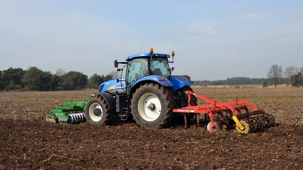 Het voorjaarswerk bleef vorige week met de voorspelde winter/vorst beperkt tot het land lostrekken en overgebleven maisresten onderwerken, meldt Twan van der Heijden.